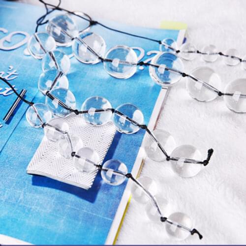 4 Sizes Glass Anal Beads Big Butt Plug Dilatador Acrylic Anal Balls Prostate Massage Vagina Plug Sex Toys For Couples