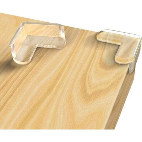 4Pcs Safety Silicone Protector Table Corner Edge Protection Cover Home Children Anti-collision Edge Guards Child Baby Safety