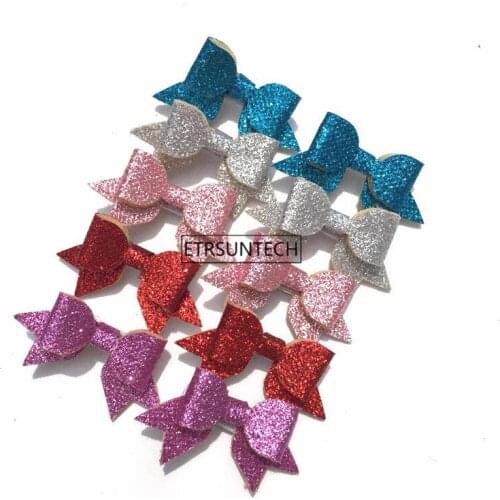 400pcs Cute Dog Bowknot Hair Ornaments Rubber Band Handmade Pet Grooming Accessories Mixed Ribbon Hair Bow
