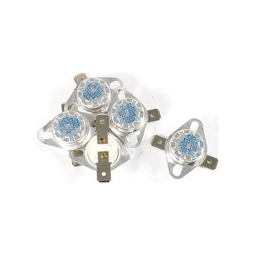 5 x 250V 10A 195 Celsius NC Normal Close Thermostat Temperature Thermal Switch