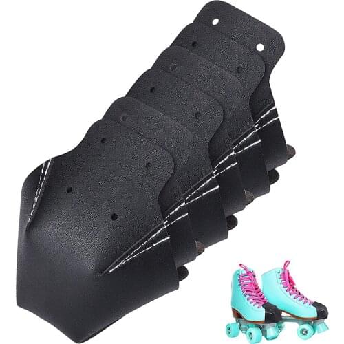 6Pcs PU Shoes Toe Guard Protectors for Quad Roller Skate Against