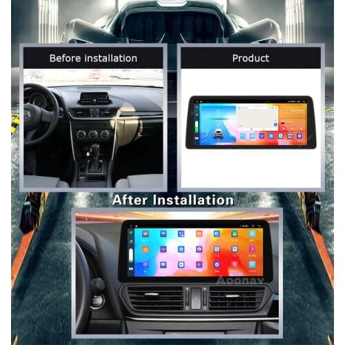 128GB Android Car radio GPS For Mazda3 Alexa CX4 2014-2021 car Multimedia Player Navigation Stereo receiver Head Unit