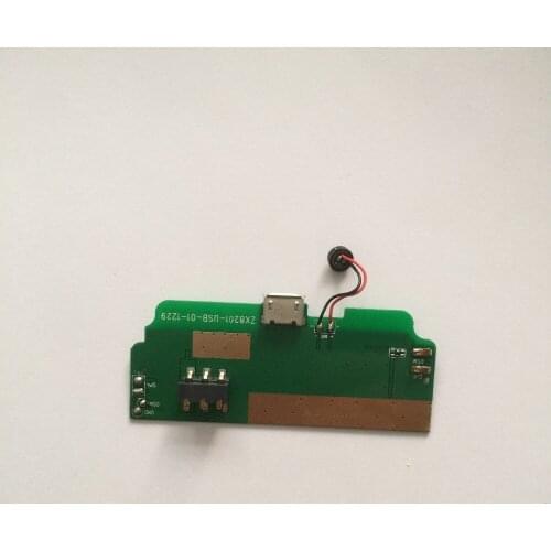 Used USB Plug Charge Board + Mic microphone For Guophone V11 MTK6582 Quad Core 4.0 Inch 854x480 Free Shipping