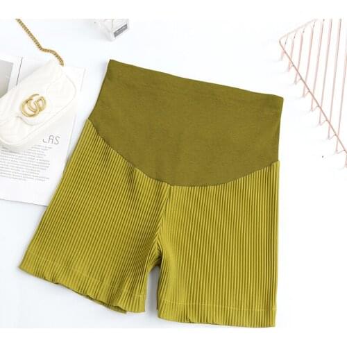 Pregnancy Pants Pregnant Womens Shorts Summer Striped Fashion Loose Maternity Pants Casual Maternity Shorts