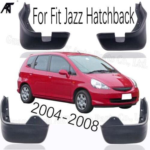 Mud Flap For Honda Fit Jazz Hatchback 2006 2007 2008 Set Molded Mud Flaps Mudflaps Splash Guards Front Rear Mud Flap