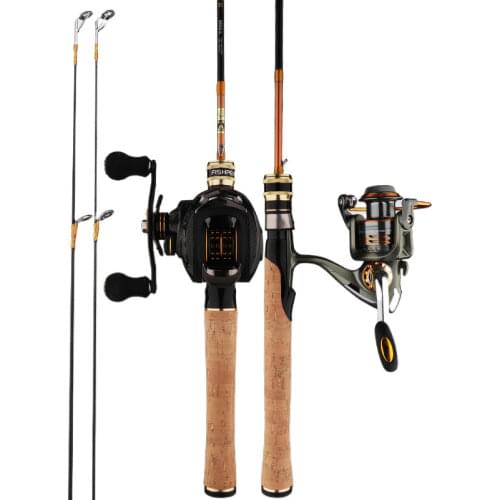 Catch.u ULSpinning Fishing Rod High Quality 2 Tips UL/L 1.68/1.8m Casting Fishing Rods Fast Rod Fishing Tackle Solid Tip Poles