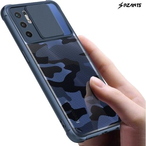 For POCO M3 Pro 5G Case Camouflage Military Shockproof Armor Slide Camera Protection Back Cover For Redmi Note 10 5G Rzants
