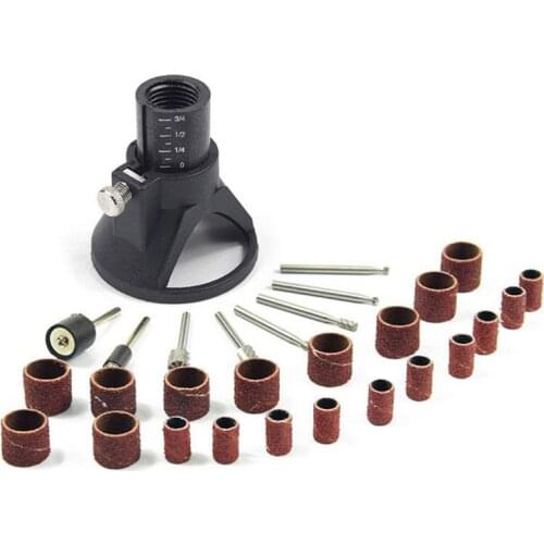 Dreamburgh 29pcs Rotary Tool Mini Drill Dedicated Locator Tools for Woodworking Drilling Bit Set Wood Tools Dremel Accessories