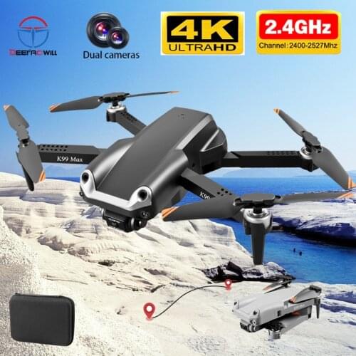 NEW K99MAX Obstacle Avoidance MINI Drone 4K HD Profesional Aerial Photography Dron Wifi FPV RC Quadcopter Toy Gift For Children