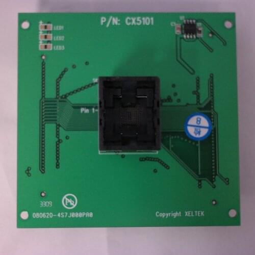 Ecmo.com.cn: Genuine Only - XELTEK BGA165 Socket Adapter DX5101 ***Price is lower, Please consult before pay