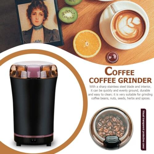 150W Electric Coffee Grinder Multifunction Kitchen Spice Nuts Pepper Coffee Bean Mill Household Powerful Nuts Mill Machine