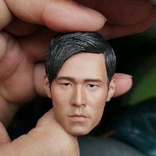Delicate Painting Hot 1/6 Scale Asian Pop Jay Chou Head Sculpt Fit 12" Figure