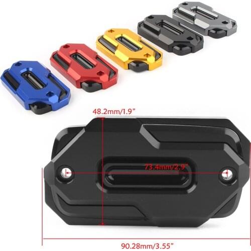 Motorcycle Front Brake Reservoir Fluid Cap Cover For Honda CB650F 2014 2015 2016 2017 2018 Aluminum Accessories