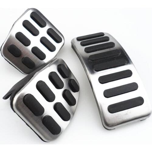 Stainless Steel Coupling Gas Accelerator Brake Clutch Pedal for Volkswagen Bora Mens Polo Jetta FOR Audi A1 A2 a3 TT