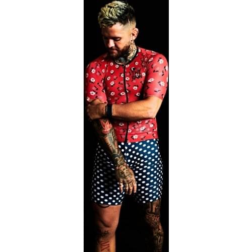 Love The Pain Summer Cycling Jersey Triathlon Clothing Men Short Sleeve Bike Equipment Bicycle Bib Set Maillot Ciclismo Hombre