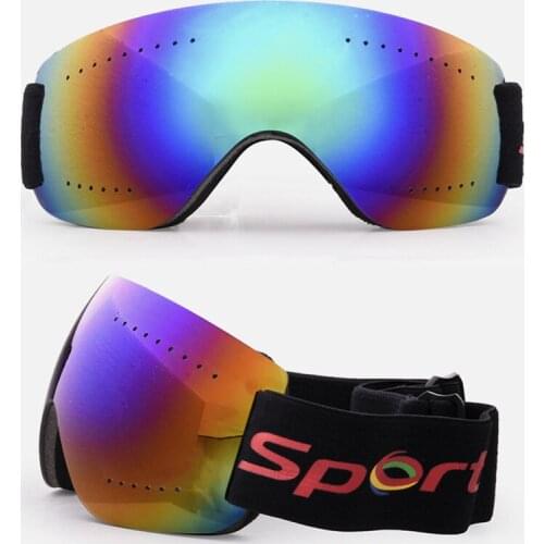 Outdoor Sports Ski Goggles Snowboard Men Women Anti-UV Anti Frog Skiing Eyewear With Ski Mask Winter Protection Snow Ski Glasses