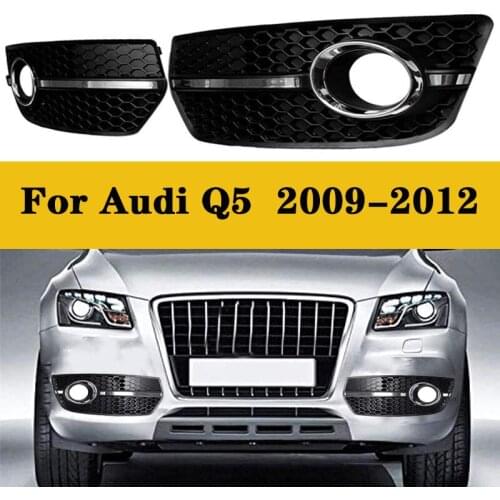 Car Front Bumper Fog Light Grille Cover For Audi Q5 2009-2011 8R0807682A