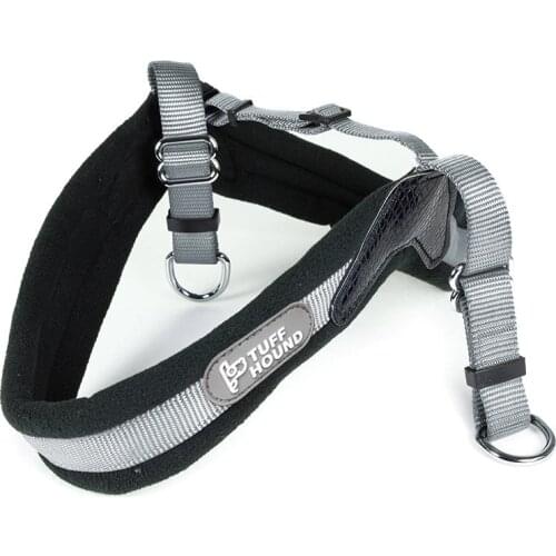 Large dog leash dog chest strap with collar gold wool Samoyed dog chain hyena rope pet supplies