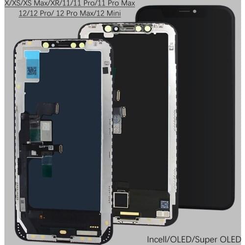 NEW incell Display replacement For iPhone X XS 11 Pro MAX LCD Screen Gift Waterproof sticker + film