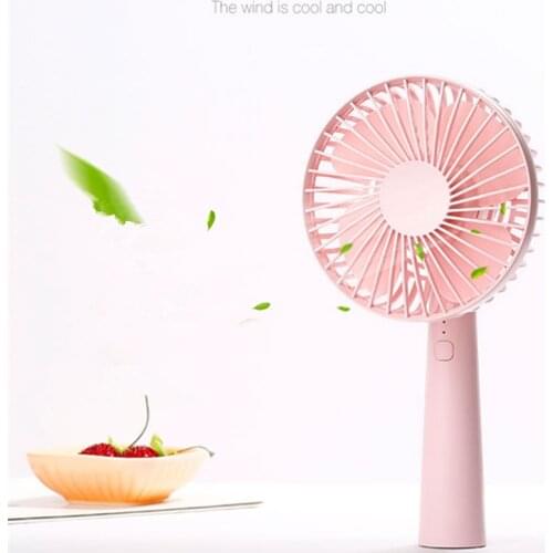 USB MINI Portable Handheld Fan Outdoor Home Office Multi-use Fan Low Noise Quiet Cool Fan