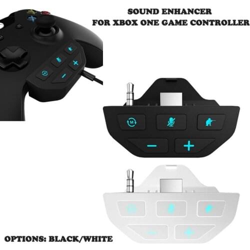 Sound Enhancer for Xbox One Game Controller 3.5Mm Gamepad Headset Sound Card Audio Adapter Game Controller Accessories