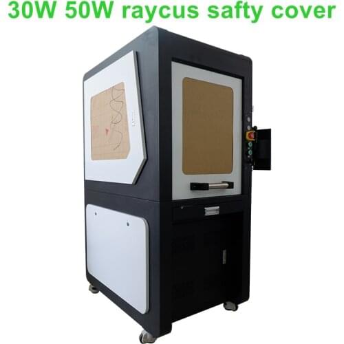 Fiber Laser Marking Machine Price Raycus 30W Fiber Laser Marking for metal plastic stainless steel and jewelry closed cover