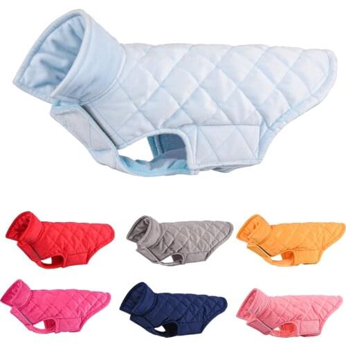 Winter Warm Pet Clothing Soft Comfort Dog Jacket Adjustable Close-fitting Vest for Small Dog Pug Chihuahua Coat Dog Costumes