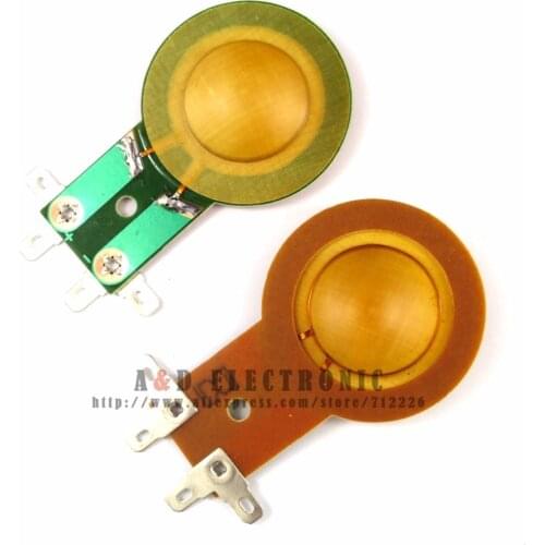 10pcs Hiqh Quality 25.4mm Hiqh Quality diaphragm 8ohm for Foster N30,025N08, 025H278 Flat Lead Wire