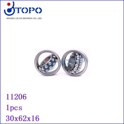 30*62*16 Self-aligning ball bearing11206