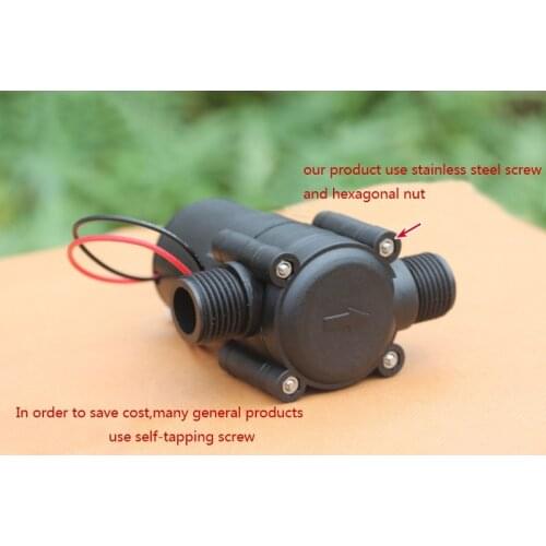 8.8-15V DC Hydroelectric power Micro-hydro generator Portable water charger