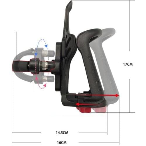 Cup Holder, Upgraded Motorcycle Drink Holder Bike Water Bottle Holder Speaker Mount with Clamp, Simple to Install