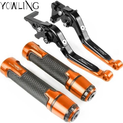 For 790 Adventure 790 Adventure R 2019 2020 Motorcycle Accessories Extendable Brake Clutch Levers Handlebar Hand Grips ends