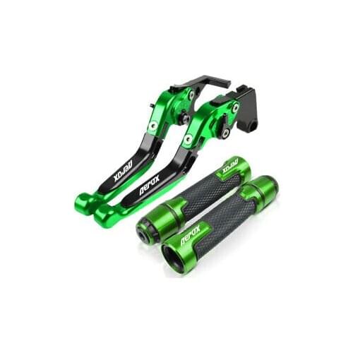 For Yamaha NVX155 Aerox155 2017 2018 Handlebar Grips +Brake Clutch Levers Sets Handlebar brake clutch handle