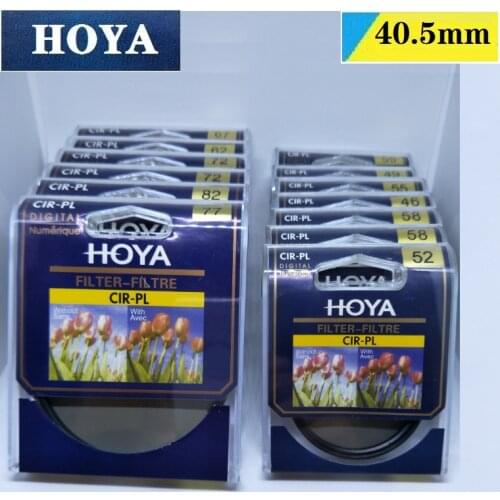 HOYA 40.5mm CPL CIR-PL Ultra-thin Circular Polarizer Filter Digital Protector Suitable for Nikon Canon Sony Fuji Camera Lens