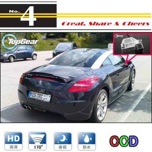 Liislee High Quality Rear View Back Up Camera Car Camera For Peugeot RCZ 2009~2015 For PAL / NTSC | CCD + RCA