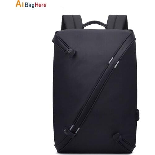 USB Charging Anti Theft Backpack Men Black Waterproof Fashion Student School Travel Sport Bag Pack Laptop Business Backpack Male