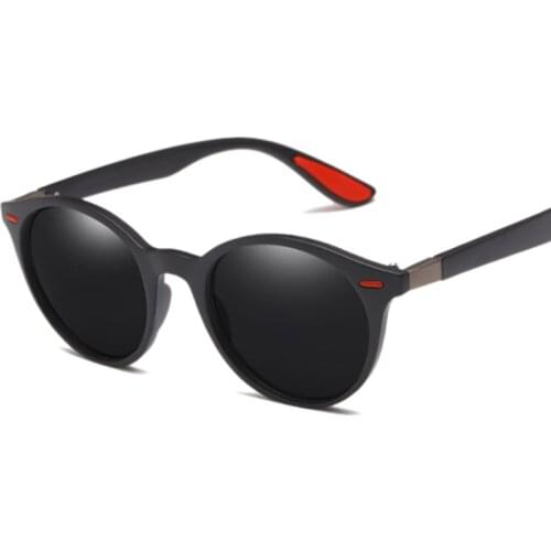 New Fashion Round Polarized Sunglasses Women/Men Brand Designer Sun Glasses Male Female Classic Oculos De Sol UV400