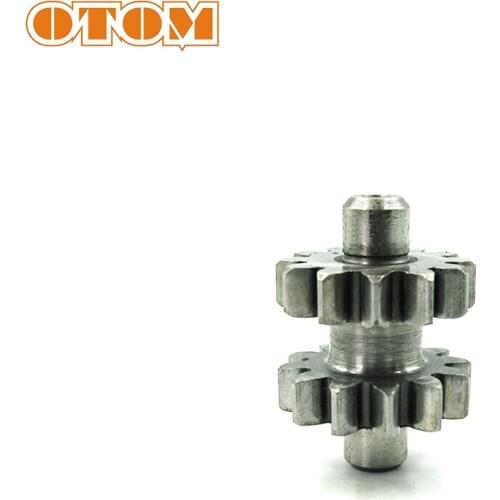 OTOM Motorcycle Starting Gear AX-1 NX250 Motor Start Associated Double-Tooth Gear For HONDA Motocross Accessories