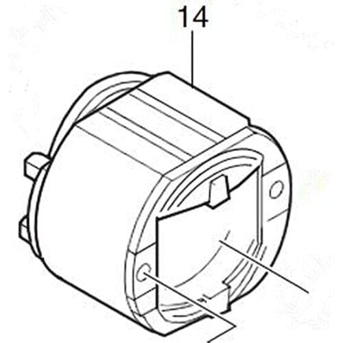 Field 594323-1 Stator 220-240V For Makita 4140
