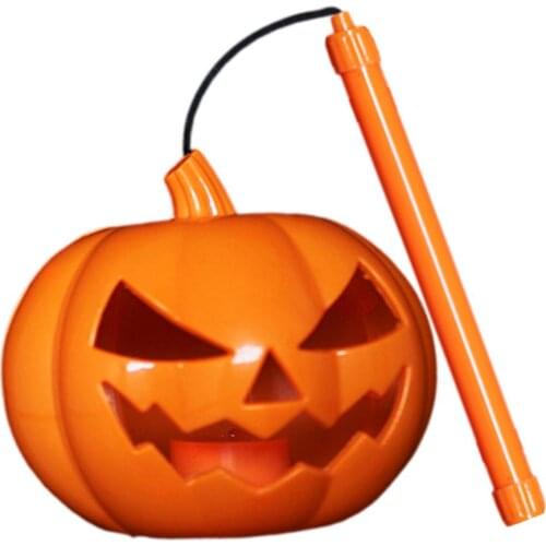 Halloween Buckets Pumpkin Shape Portable Small Trick Or Treat Buckets Candy Holders For Girls Boys