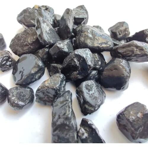 Natural Tourmaline Stone Gravel Crystal Gem Rough Rock Mineral Specimen Stone Healing Reiki Home Decoration DIY Gift