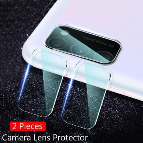 2pcs For Samsung Galaxy A51 A71 Camera Lens Temper glass Back Protector Glass For Samsung S20 Ultra Plus Note 10 S10 Lite