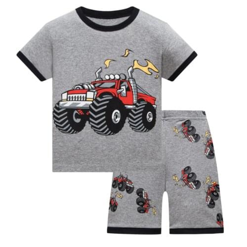 2021 Boys Pajama Kids Pijamas Pyjama Baby Summer Pajamas Set Pijama Infantil Kids Boy Pijamas Infantil Cartoon