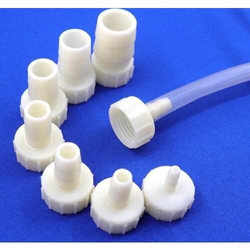 5~100pcs G1/2 female thread to 4~20mm Hose Straight Connector irrigation soft Pagoda Joints Aquarium Pipe Fish Tank Adapter