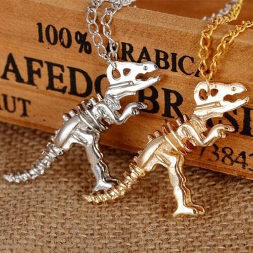 Fashion Personality Three Dimensional Fishbone Mens Necklace Mermaid Stainless Steel Pendant Necklace Sweater Chain Female