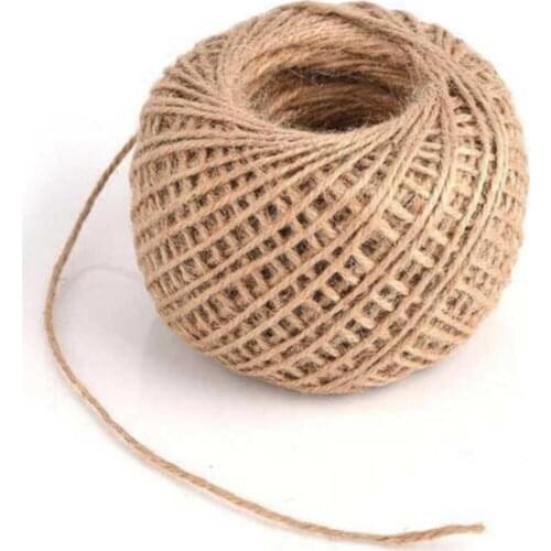 EkodoğaJüt Ip 100 G Straw Rope Kırnap Rope Sack Rope Ornament Rope Jute Drawstring wedding bride mariage хна henna