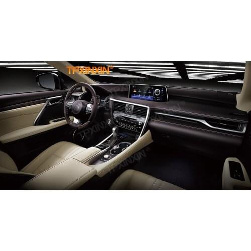 Carplay Android Radio Receiver Multimedia For Lexus RX RX300 RX350 RX400h RX450h 2016 2017 2018 2019 2020 GPS Recorder Head Unit