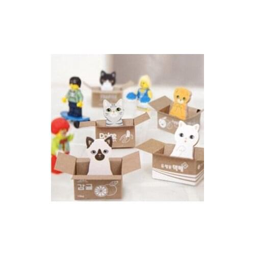 Cartoon Animal Cat Print Bookmarks of Page Bookmark Clips For Kids Student Child School Office Supplies Stationery