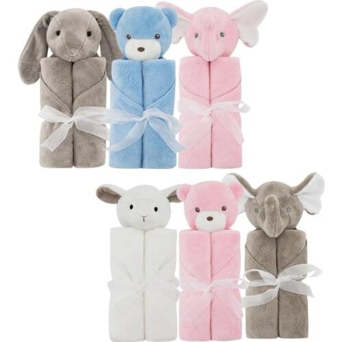 Soft Baby Swaddle Thin Crystal Velvet Baby Nap Air Conditioning Blanket Multifunction Infant Toddler Cartoon Wrap Bedding Sheet