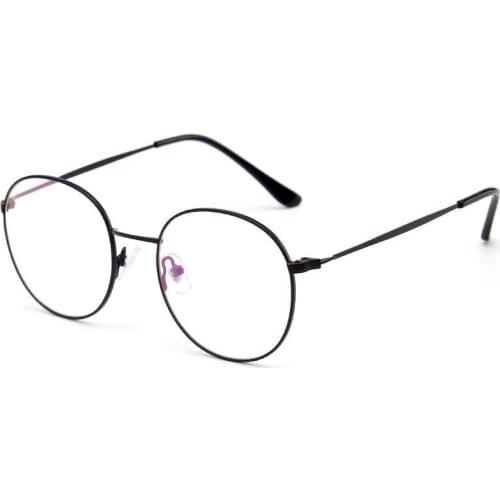 Viodream Retroplain glass spectacles High Quality Stainless Steel Optical spectacle frame Prateleiras de vidros opticos TG9023